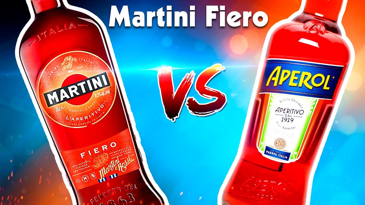 Martini Fiero Обзор и сравнение с Aperol