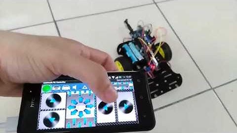 RC car controlled by android phone(BlueTooth)