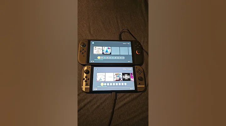 Switch 2 vs Switch Oled Comparison 🤯 #switch2 #switch #oled #comparison #nintendo