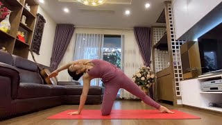 Chuỗi Yoga Thể Lực - trình độ cơ bản #1 | LIDI YOGA