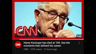 Henry Kissinger is dead 🥳🥳🥳🍾🍾🍾