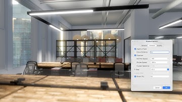 Shaded Rendering Shadows & Camera Effects | Vectorworks 2024