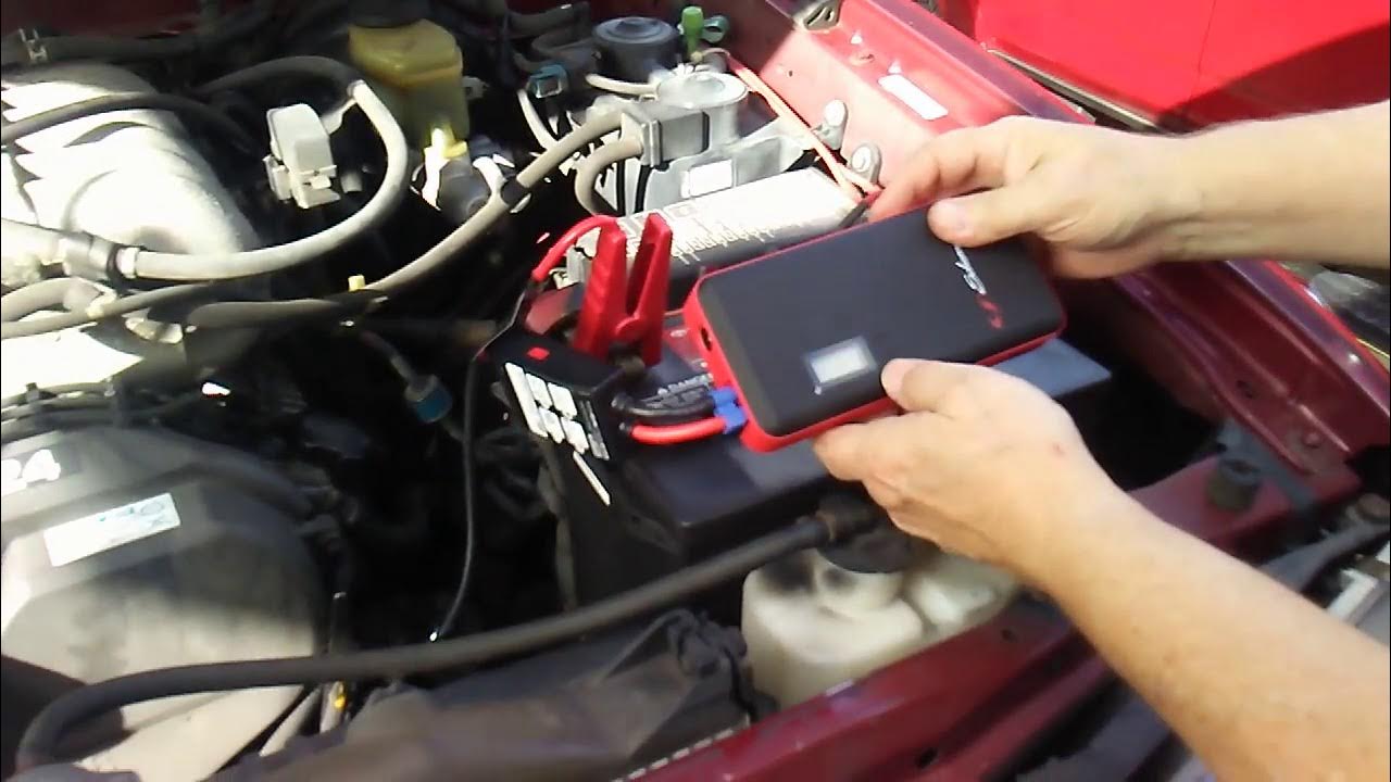 Schumacher SL1315 jump starter test jump YouTube