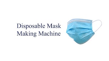 Automatic N95 Mask Making Machine video