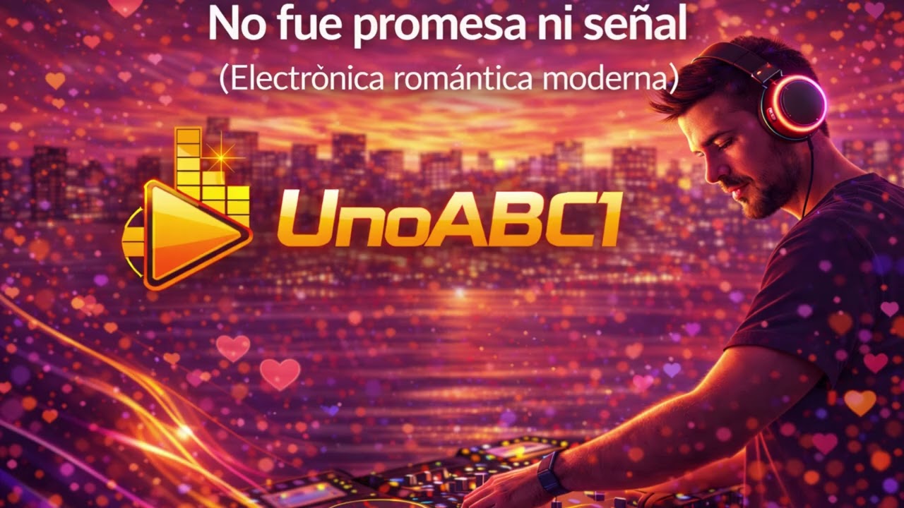 No fue promesa ni señal(Electrónica romántica moderna)