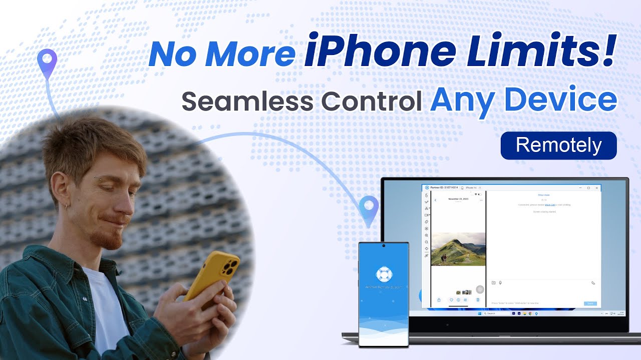 No More iPhone Mirroring Limits! Control Any Device Remotely