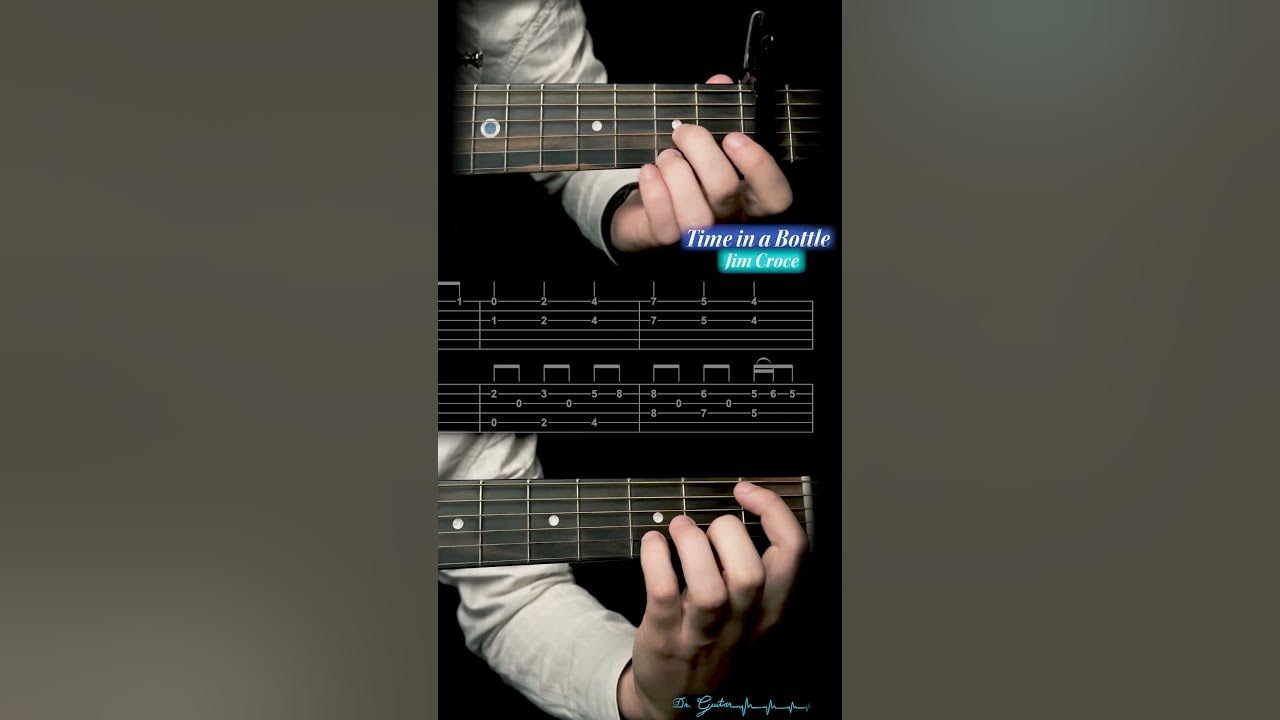Time in a Bottle - Jim Croce  | TABS Tutorial - Dr. Guitar