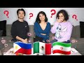 Mexican, Filipino, & Iranian try each others food