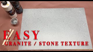Airbrush Easy Granite and Stone Texture Tutorial #airbrushlesson #custompaint