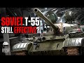 The Soviet Russian T 55 Main Battle Tank 