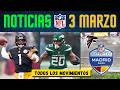 KYLER MURRAY es AGENTE LIBRE | FALCONS en MADRID | BREECE HALL se QUEDA en JETS | Noticias NFL 2026