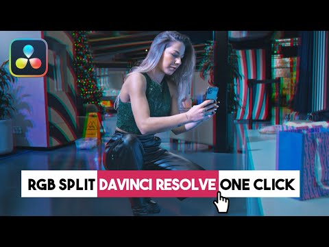 RGB Split Effect in ONE Click | DaVinci Resolve Tutorial