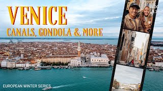 Gondola ride in Venice ticked off the bucket list | European Winter Vlog 14