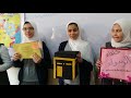 المهارات الابدعية لطالبات مدرسة حسين حماد الاعدادية بنات بشها 