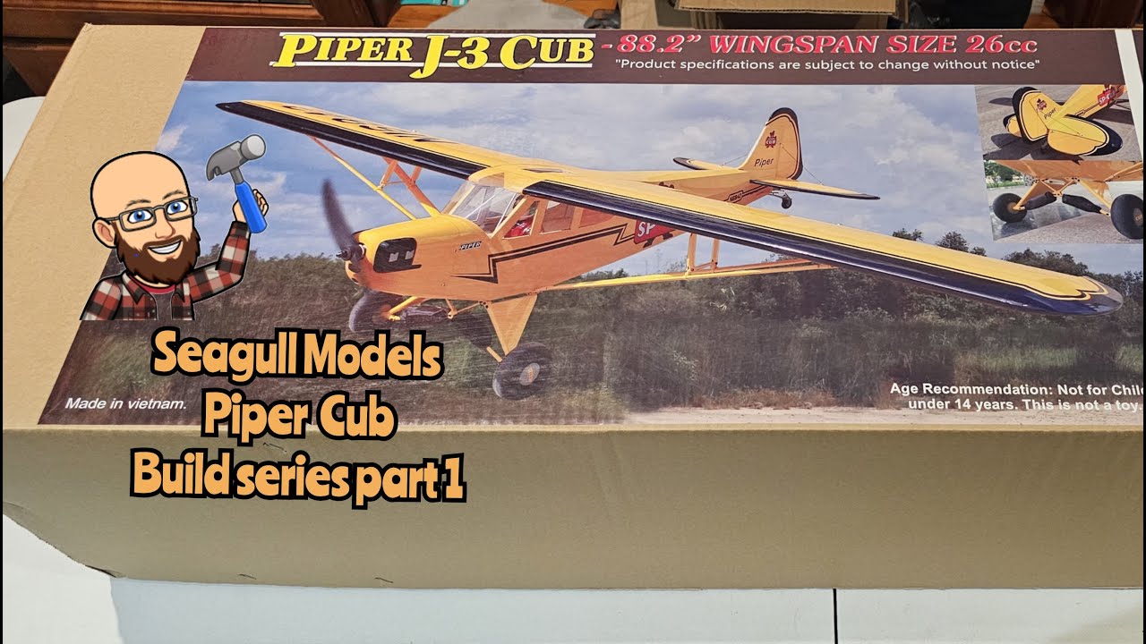 Seagull Models Piper Cub build series part 1 - YouTube