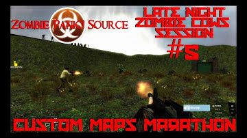 Zombie Panic! Source - Zombie Cows Session #5: Custom Maps Marathon