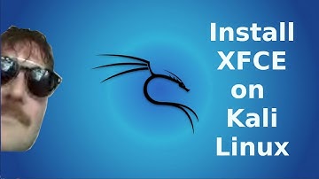 Install XFCE in Kali Linux