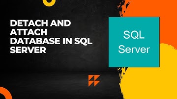 Detach And Attach Database in SQL Server