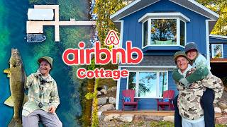 We Went FALL Cottage Camping for 3 Days! (Walleyes, Campfires & Catch n' Cook)