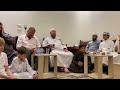 جلسة مباركة في بيت الشيخ عبدالله رحال