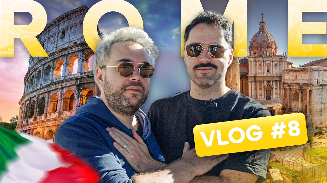 Je découvre Rome avec Antoine Daniel ! - Vlog #8 Les coulisses des docus
