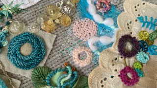 #roxysjournalofstitchery Vol.4 - Trellis Stitch (Treasure Hunt of Stitches) @KathleenSundby