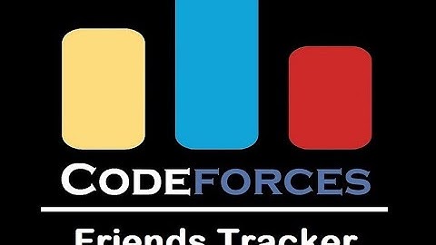 Codeforces Friends Tracker