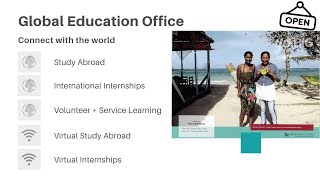 Global Education Office- New Student Orientation January 2022