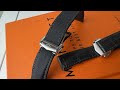 ARTEM sailcloth strap with OMEGA style buckle