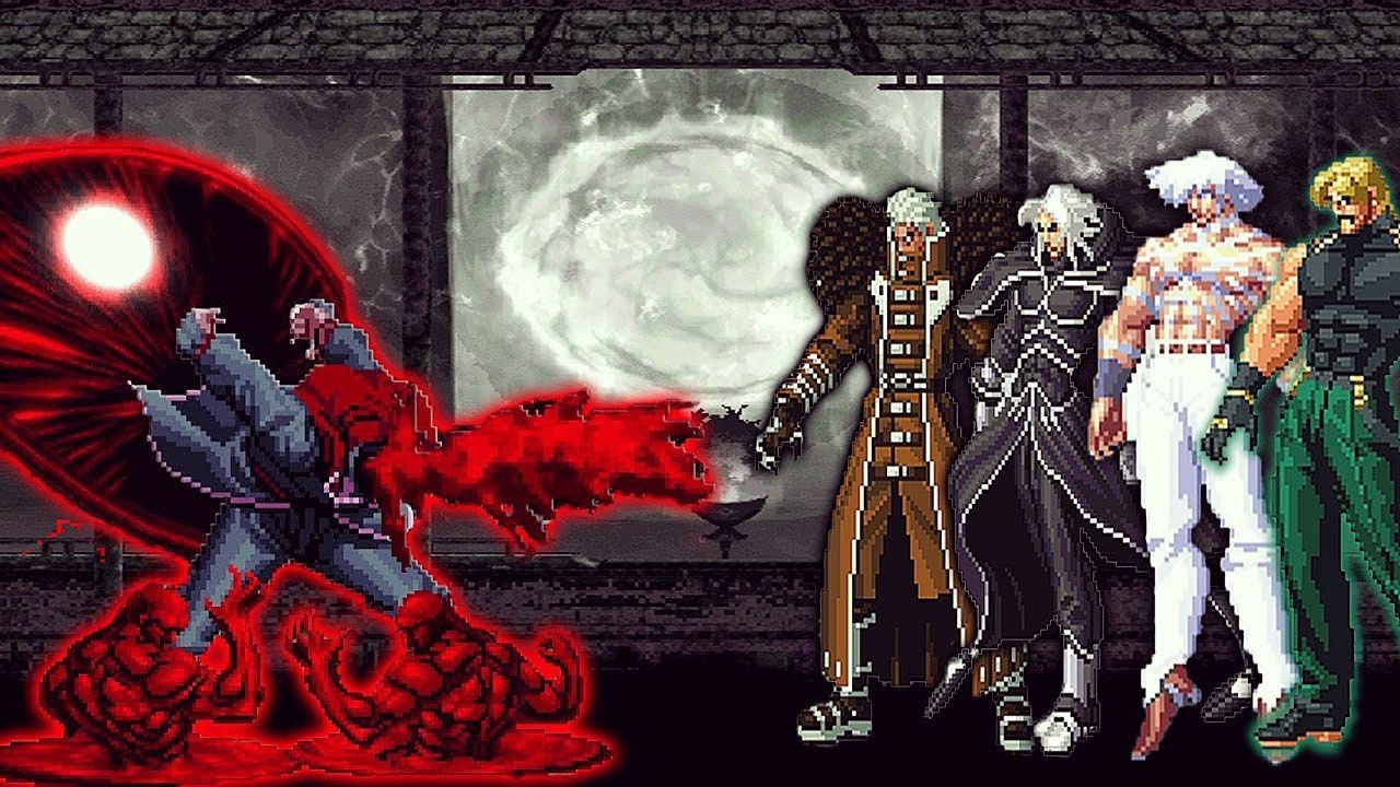 [KOF Mugen] BloodSurge Corpse VS Bosses Team