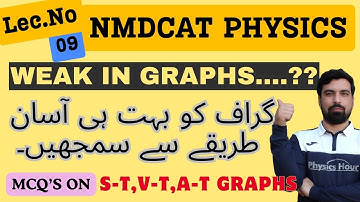 LEC 09 || GRAPHS IN MOTION || GRAPHS OF FORCE & MOTION || DISPLACEMENT-TIME GRAPH|| #nmdcat #graphs