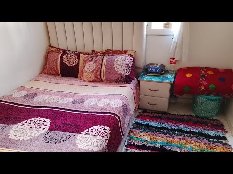 تنظيف البيت والغرف من بعد الغبرة لي جات عمرت الدار 