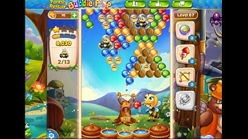 Forest Rescue bubble pop level 67