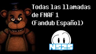 Todas las llamadas de FNAF 1 (Fandub Español)