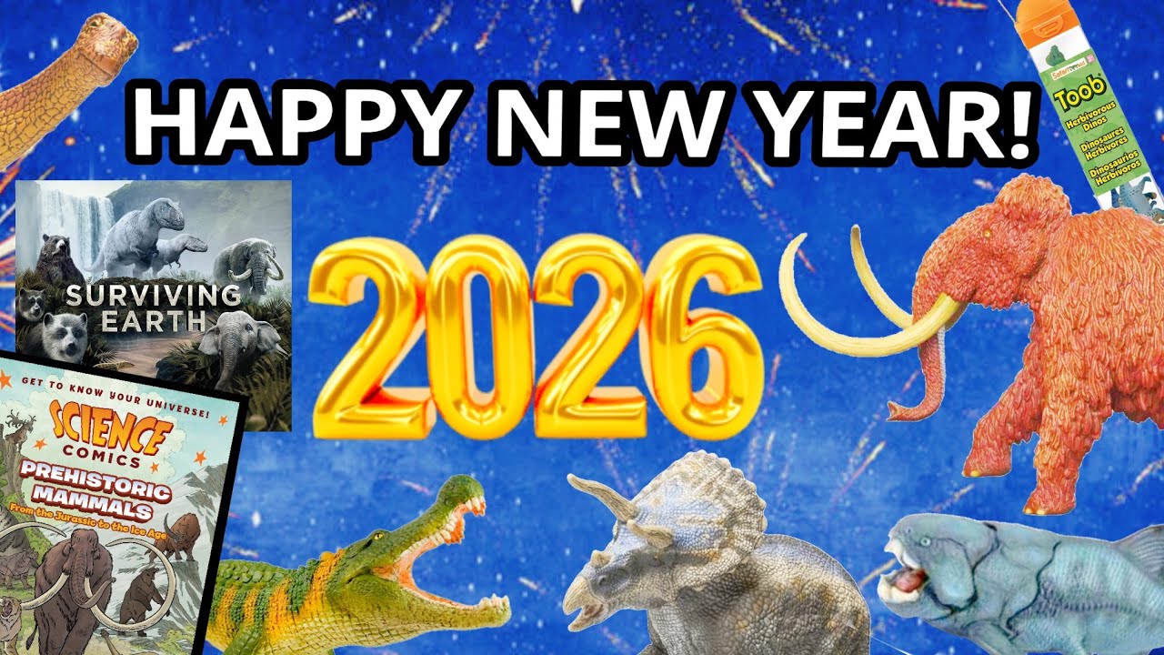 New Year 2026 - Schleich | Papo | CollectA | Safari Ltd | Jurassic World Toys | Books an more!