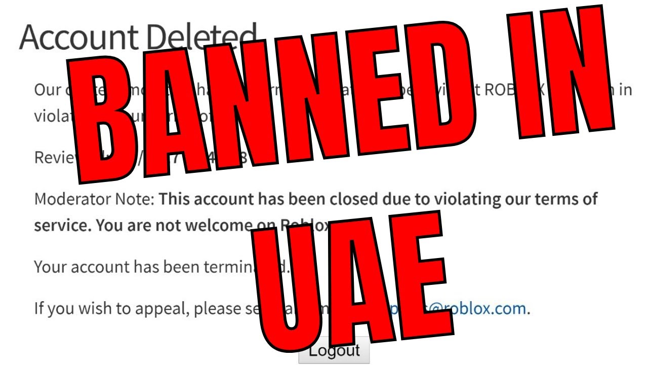 Why Roblox Is Banned In Uae Youtube - roblox banned in uae united arab emirates