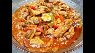 مكسيكانو دجاج  وبهاراته عطريقتي يقدم بطريقتين Mexican chicken وممكن ساندويش او فطائر نستعمل الحشو