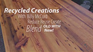 In this video we wrap up the Reclaimed, Barn Wood Farm House style dining table. Music from the YouTube creator Library.