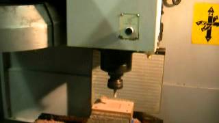 SHARP Model SV 2412 CNC Mill Machining Center  Fanuc  Control c 03-06-13