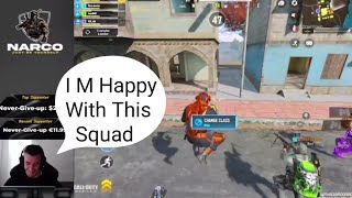 Famous First Time CoD Narco Happy With Random Squad |  Because Of This CoD Narco Happy With Random Squad Profile