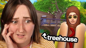 can my sim survive living in just the TREEHOUSE?