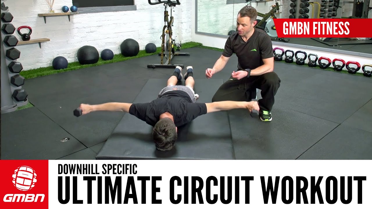 Ultimate Circuit Workout For Downhill Mountain Biking | GMBN Fitness - YouTube