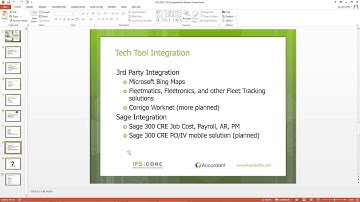 Mobilize Service Management for Sage 100 Contractor or Sage 300 CRE