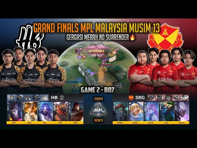 NO SURRENDER GAMEPLAY SRG YANG MENGERIKAN 🔥 HOMEBOIS VS SELANGOR RG GAME 2 GRAND FINALS MPL MY S13 class=