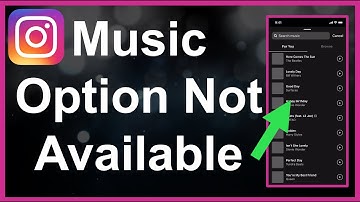 Instagram Music Option Not Available & Missing