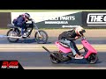 Pulsar NS200 🆚Yamaha RX 100 🆚 Yamaha Axis 🚀 DRAG RACES 🔥 8va válida piques Barranquilla 2021