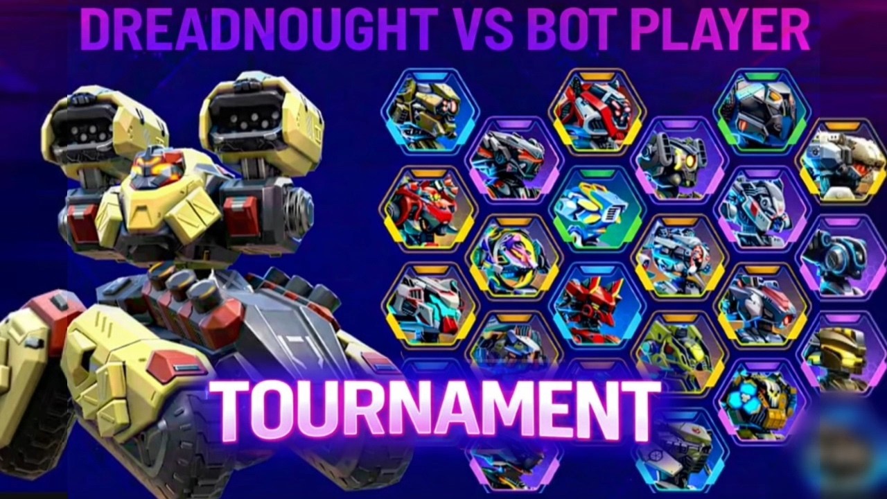 DREADNOUGHT vs BOT PLAYER 🏆 Ultimate Tournament Battle!