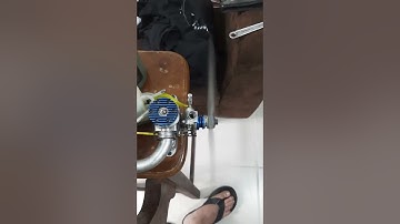 CONVERSION FROM GLOW FUEL TO GASOLINE ENGINE NOVAROSSI Rex R50F-C.