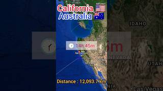 San Francisco To Sydney Flight Route United States To Australia