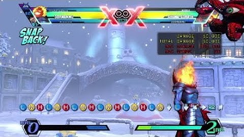 UMVC3 Dormammu Midscreen Combo